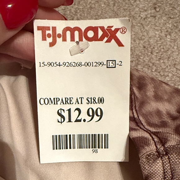 See You Monday Tan Leopard A-Line Skirt - Picture 2 of 2